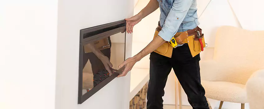 Metal Fireplace Installation in Middletown, Delaware
