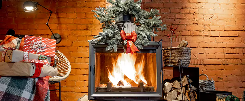 Travis Industries Linear Gas Fireplace Installation in Middletown, Delaware