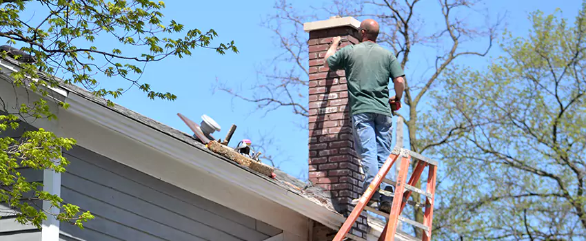 Vinyl and PVC Chimney Flashing Installation in Middletown, DE
