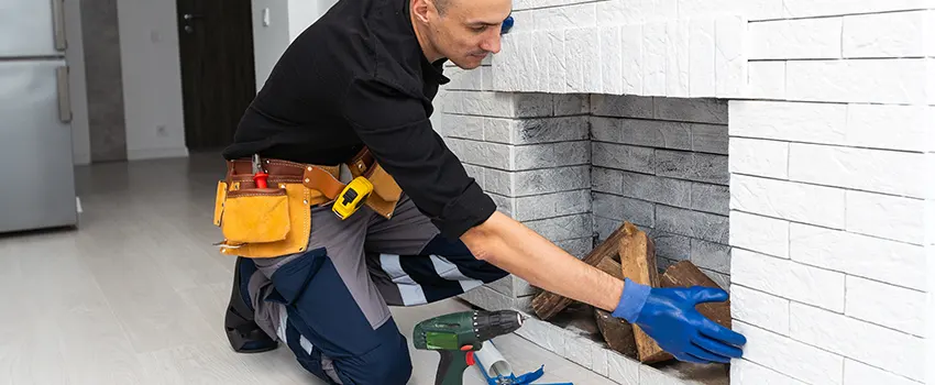 Fireplace Damaged Damper Frame Repair Services in Middletown, Delaware