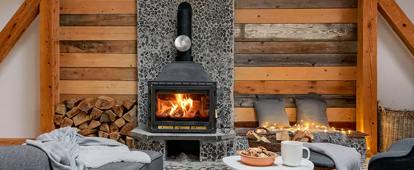 Thelin Hearth Products Direct Vent Gas Stove Fireplace Inspection in Middletown, Delaware